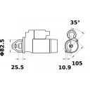 MAHLE MS 28 Starter