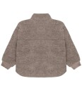 Hust & Claire Emi zip jakke i merinoull   deer melange (116)   116