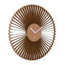 KARLSSON Wall Clock Cascara Mocha Brown Brown Ø 50 CM