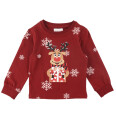 Happy Seasons Rudolph’s Cute Pyjamas Red Kids - Multi/patterned - 134-140