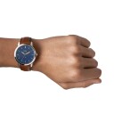 Fossil The Minimalist Slim 3H FS5304 - Herre - 44 mm - Analog - Kvarts urverk - Mineralglas