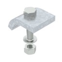 10 par Klemvinkel 60x50 Med sekskantskrue h = 20 mm KWS 20 FT varmgalvanisert