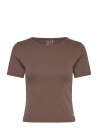 aim´n Ease Ribbed Short Sleeve - Brown - XL