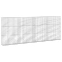 vidaXL Gabion med 3,5 mm Tråd og 5x5 cm Nett 400x30x150 cm