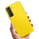 Samsung Galaxy S21 - Deksel/Mobildeksel Gul Yellow