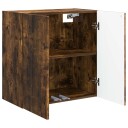 vidaXL Vegghengt skap Røkt Eik 59 x 31 x 60 cm Konstruert tre