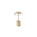 Nuura Blossi Portable Bordlampe Mini Nordic Gold/Clear