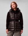 Calvin Klein Belted Lightweight Puffer Vest - Black - S