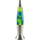 Veli Line lavalampe blått vann gul lava yellow blue 40 cm