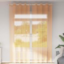  Voilegardiner med grommets 2 stk oransje 140x260 cm 8721158551092