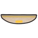  Selvklebende trappematter sisal 30 stk 65x21x4 cm antrasitt 8721288459923