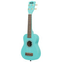 Kala Ukadelic Uk-Frostbite Frost Bite Soprano Ukulele, Med Bag