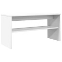  TV skap Hvit 80 x 30 x 40 cm Konstruert tre