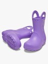 Crocs Handle It Kids Gummistøvler Purple Pulse 19 20