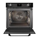 Smeg SOP6900TN 68L Elektrisk Innbyggingsovn med Pyrolyse i Svart
