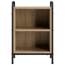 vidaXL Nattbordskap Sonoma eik 40 x 30 x 60 cm Konstruert tre