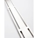 Unidrain Anniversario 800 mm Gulvrist i Rustfritt Stål for Classicline Ramme