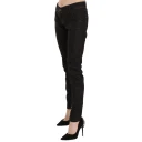 John Galliano Dame Jeans Svart XS,
