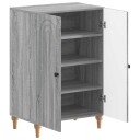 vidaXL Sko Skap ALKMAAR 59,5 x 39,5 x 90 cm Konstruert tre Grå Sonoma