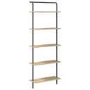  Bokhylle Sonoma eik 60 x 24 x 168 cm Konstruert tre
