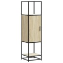  Highboard sonoma eik 35,5x35x139 cm konstruert tre og metall 8721102840944