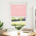  plisségardin Rosa 80x150 cm Stoff Bredde 79,4 Polyester