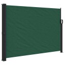  Uttrekkbar sidemarkise mørkegrønn 140x300 cm 4004305