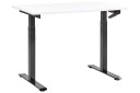 Bina Skrivebord 72x120 cm   Hvit/Svart