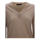 Weekend Max Mara Dame Strikkevarer Beige L,