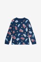 Ellos Collection   Pyjamas med trykk   Blå