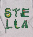 Stella McCartney Kids Genser   Grå Melert m. Trykk   Stella McCartney Kids   10 år 140   Genser