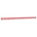  Erstatningsstoff for markisekappe rød og hvit stripe 3,5 m 367799