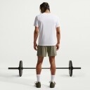 Nike Dri FIT Training Tee Studio Flex Herre White/Black L