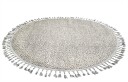 Runde tepper   Indoor/Outdoor Dakota grå Størrelse: Ø 200 cm
