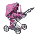 Melobo Liten Barnevogn Til Babydukker Rosa