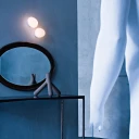 Foscarini   Gregg MIDI vegglampe hvit glass