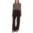Helmut Lang Dame Strikkevarer Brun L,