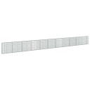 vidaXL Gabion med 3,5 mm tråd og 5x10 cm mesh 1100x20x100 cm