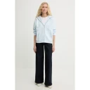 Levi's 728 HR Wide Leg Blå Jeans med Høy Midje til Dame