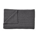 Muuto Ample Ullpledd Dark Grey 160x130