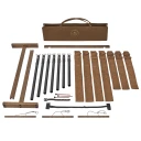Meinl SBTSETCHA  Chimes Chakra Set Sound Bath Tube 7 Pcs.