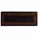  Teppe Runner MARSA Svart 100 x 250 cm Polyester og PVC