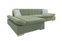 Kintore 3 seters Hjørnesofa   Grøn