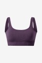 Aim'n - Sports-bh Ribbed Seamless Bra - Lilla