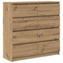  Skjenk artisan eik 100x35x99 cm konstruert tre