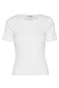 A View Rib Knit Short Sleeve Top