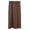 SK Home Lysdempende gardin Nina 140x160   Mørkebrun 140x160