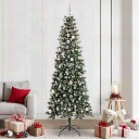  Kunstig juletre grønn 96 x 96 x 240 cm PVC og plast og stål