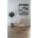 House Nordic Derby Loungestol - Teak og polyrattan 1712540-01-0 1622055-01-0