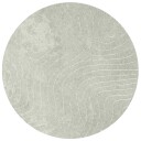  Områdetepper Rund PALMERAS grønn Ø 160 CM Polyester